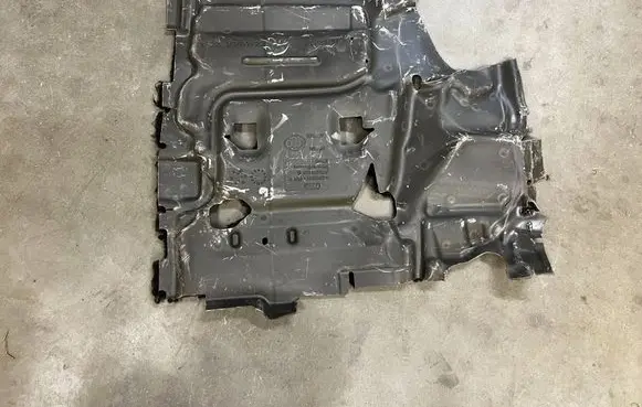 Audi A8 S8 D5 Trunk/boot floor carpet liner 4N0863901G
