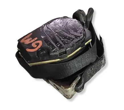 Opel Astra F Rear seatbelt 90286923 2806941