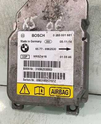 BMW X5 E53 Airbag control unit/module 65776962530 0285001681
