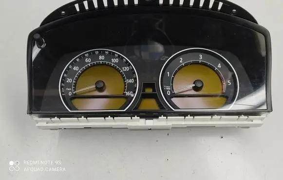 BMW 7 E65 E66 Speedometer (instrument cluster) 62119124813