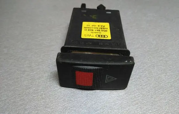 Audi A4 S4 B5 8D Hazard light switch 8D0941509D