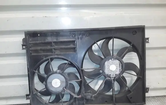 Volkswagen Touran I Electric radiator cooling fan 1K0121207AD