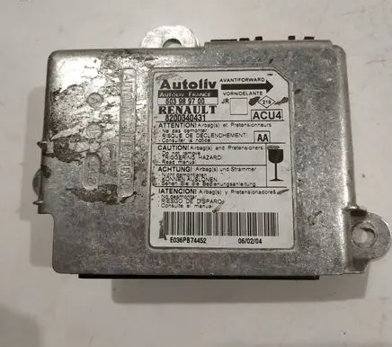 Renault Scenic II - Grand scenic II Airbag control unit/module 603980700 8200340431