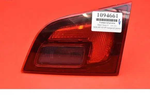 Opel Astra J Rear/tail lights 13314053