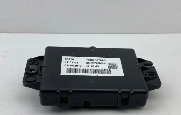 Chrysler Pacifica Air conditioning/heating control unit P68373078AC TDDD92007D0087