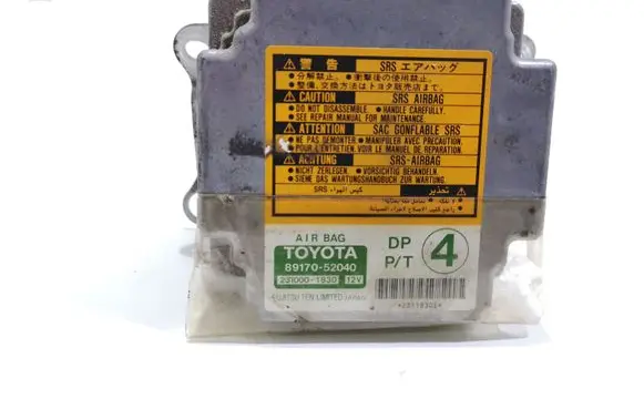 Toyota Yaris Airbag control unit/module 897052040 2310001830