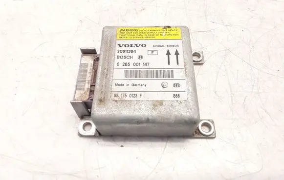 Volvo S40, V40 Airbag control unit/module 30611294 0285001147