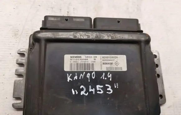 Renault Kangoo I Engine control unit/module 8200109024 S110130088 8200044437