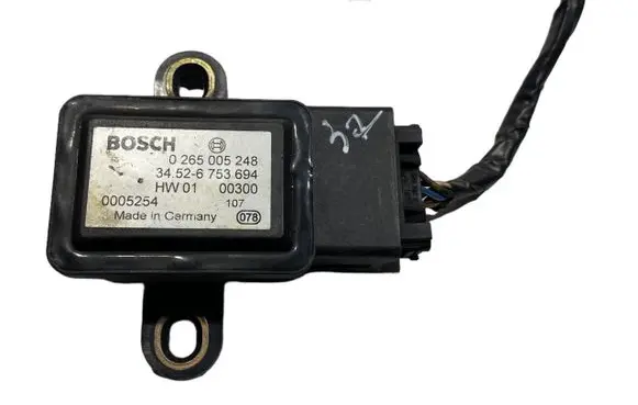 BMW X5 E53 ESP acceleration yaw rate sensor 6753694 34526753694 0265005248