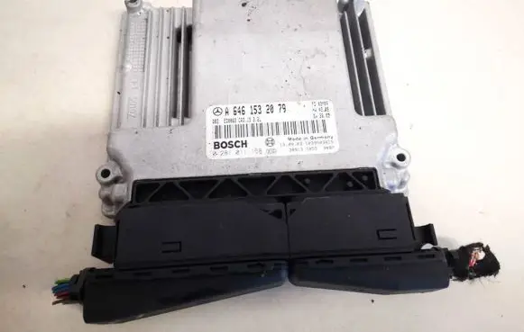 Mercedes-Benz E W211 Engine control unit/module a6461532079 0281011158