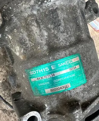 Mitsubishi Space Star Air conditioning (A/C) compressor (pump) 8200040681 SD7H15