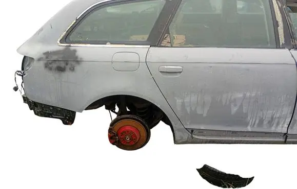 Audi A6 S6 C6 4F Rear brake disc