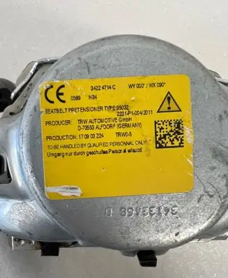 Seat Ateca Rear seatbelt 575857805 34224714C 89756178