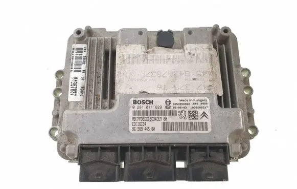 Peugeot 307 Engine control unit/module 9653958980 0281011629 9658944580