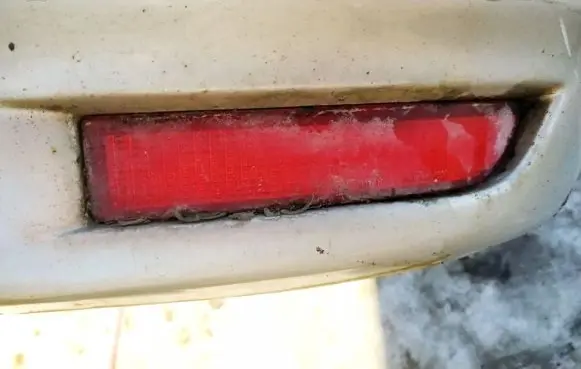 Toyota Avensis Verso Rear tail light reflector