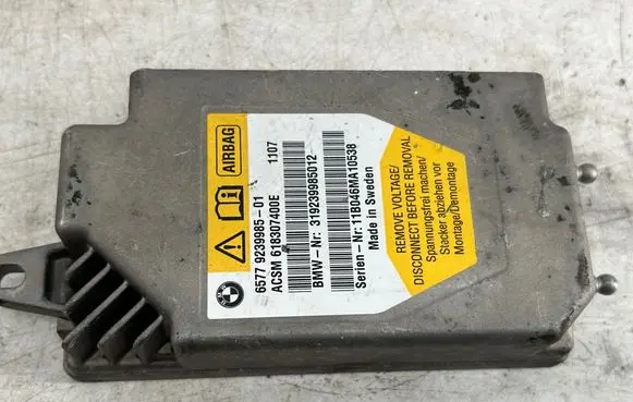 BMW 5 F10 F11 Airbag control unit/module 9239985 618307400E 11B046MA10538