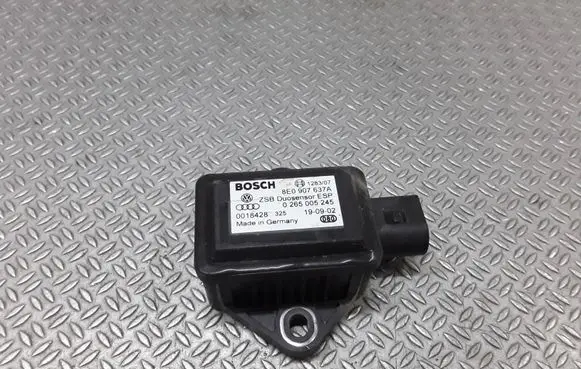 Audi A8 S8 D3 4E ESP acceleration yaw rate sensor 8E0907637A