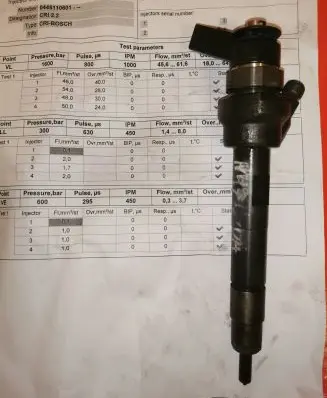Mini Cooper Countryman R60 Fuel injector 779844606 0445110601
