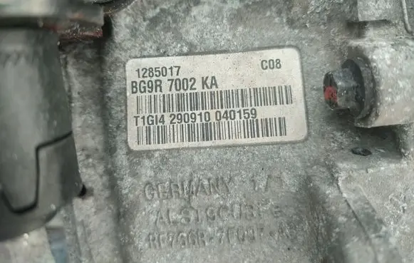 Volvo V60 Electric car Transmission BG9R7002KA