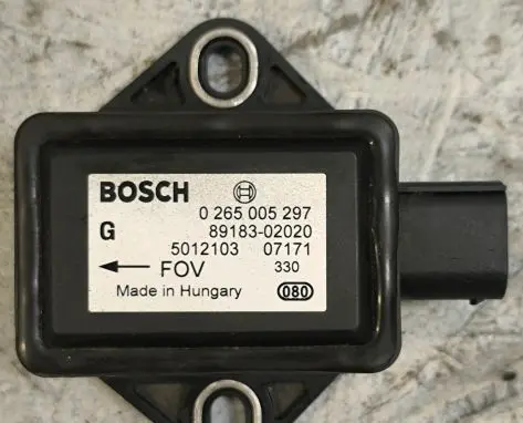 Toyota Avensis T250 ESP acceleration yaw rate sensor