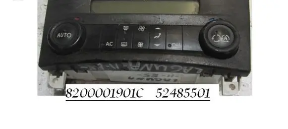 Renault Laguna II Climate control unit 8200001901C 52485501