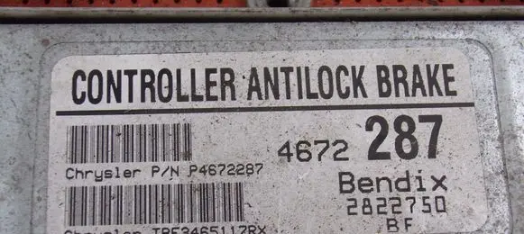 Chrysler Neon I ABS control unit/module 4672287