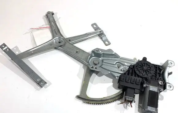 Opel Astra H Front door window regulator with motor 13101480