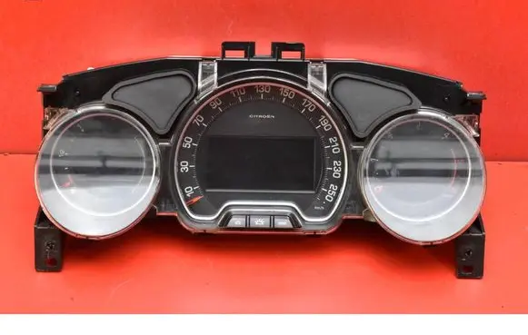 Citroen C5 Speedometer (instrument cluster) 9666326880