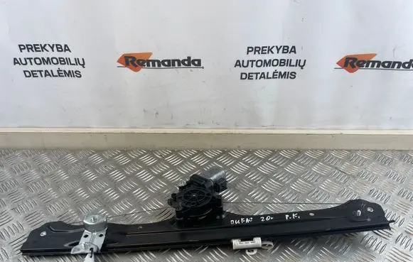 Fiat Ducato Front door window regulator with motor 1394449080