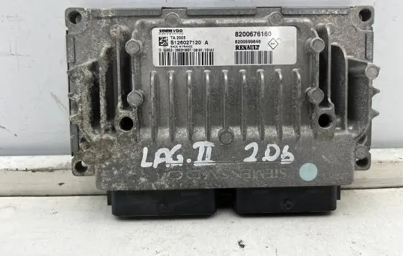 Renault Laguna II Engine control unit/module ECU 8200676160 S126027120A 8200599846