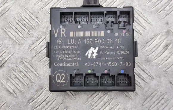 Mercedes-Benz GLE (W166 - C292) Door control unit/module A1669000618