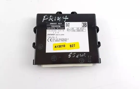 Toyota Prius (XW30) Keyless (KESSY) go control unit/module 89990-47101 8999047101