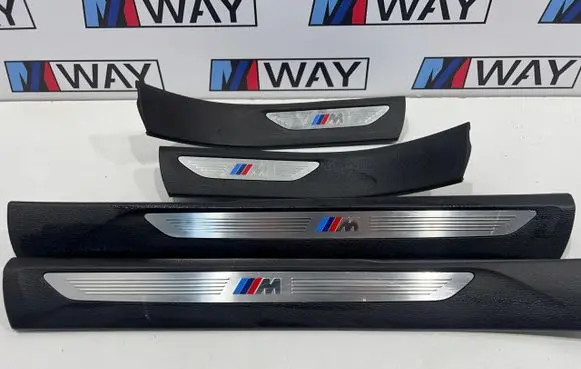 BMW X6 F16 sill trim set (inner) 7284558 7284557