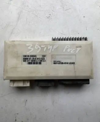 BMW 5 E39 Comfort/convenience module 61356913523 60837710 6010728014