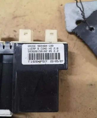 Peugeot 307 Front door window regulator with motor 9681587480 965484100 964790100
