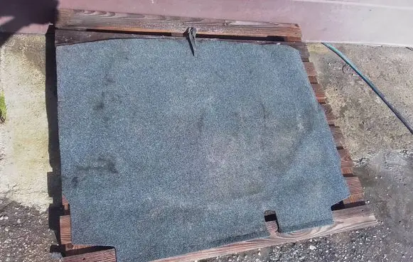 Volkswagen Golf VI Trunk/boot mat liner 1K6863463H 217021DE 01S131106