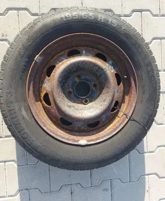 Peugeot 307 R15 spare wheel 