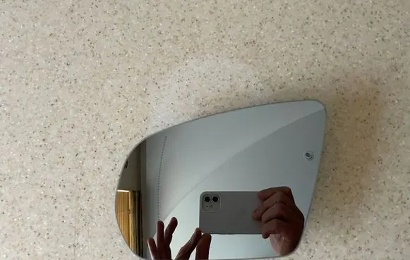 Wing mirror glass