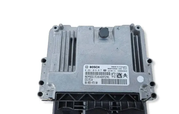 Citroen C4 I Picasso Engine control unit/module 9666729580 0281019817 9805947380