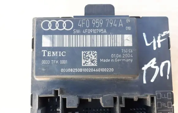 Audi A6 S6 C6 4F Door control unit/module 4F0959794A