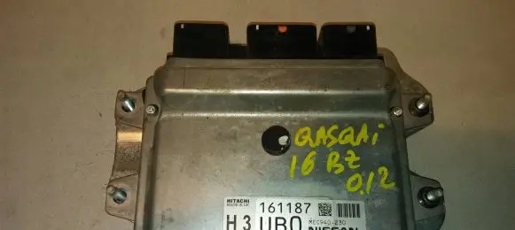 Nissan Qashqai Engine control unit/module MEC940230 161187 3JL5