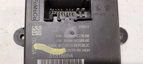 Volvo V40 Door control unit/module AV6N14C236BB 31318954 AV6N14C068AE