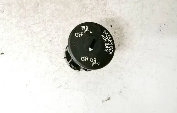 BMW 5 F10 F11 Passenger airbag on/off switch 61319196886 9196886