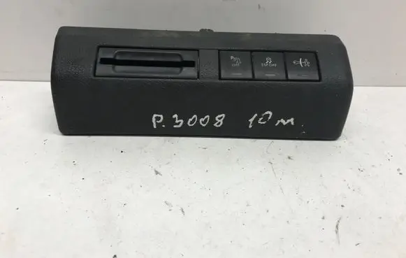 Peugeot 3008 I ESP (stability program) switch 96647493XT00