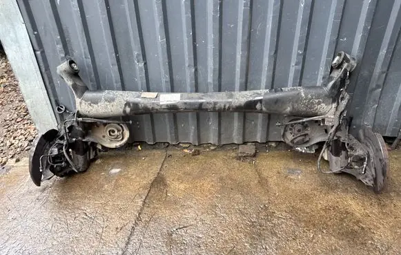 Rear axle beam