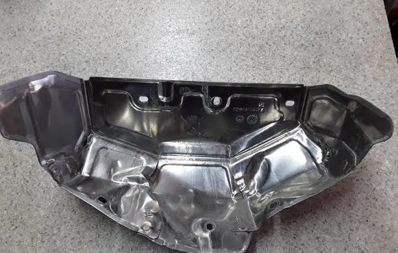 Peugeot 308 Exhaust heat shield V7584307 V75843078003