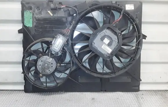 Porsche Cayenne (9PA) Electric radiator cooling fan 0130706809 7L0121203G