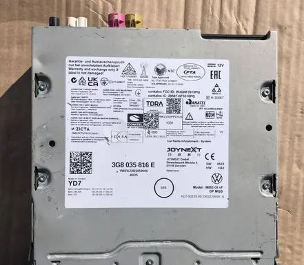 Volkswagen PASSAT B9 Navigation unit CD/DVD player 3G8035816E
