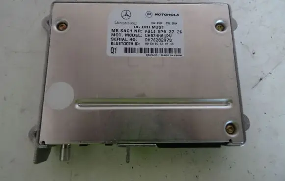 Mercedes-Benz E W211 Bluetooth control unit module A2118702726