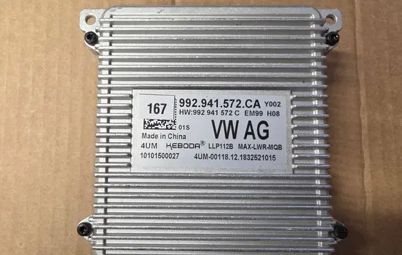 Volkswagen PASSAT B8 LED ballast control module 992941572CA